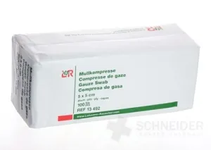 GAZIN GASKOMPRESSEN UNSTERIL 5x5 cm