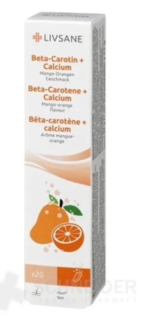 LIVSANE Beta-Carotin + Kalzium