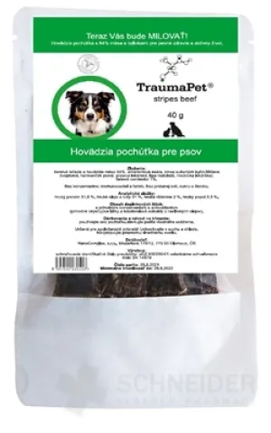TraumaPet Streifenrindfleisch