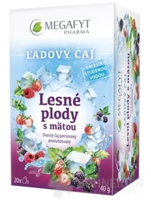 MEGAFYT Eistee Waldfrüchte mit Minze