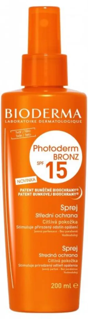 Bioderma Photoderm BRONZE Spray SPF 15 200 ml