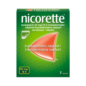 Nicorette® invisipatch 25 mg/ 16 h, transdermales Pflaster