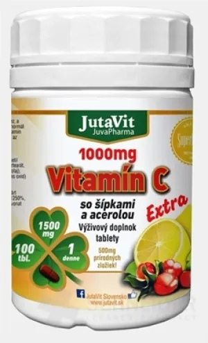JutaVit Vitamin C 1000 mg mit Hagebutten und Acerola