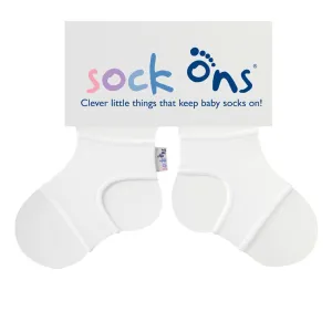 Sock Ons Weiß - Vežkos 6-12m