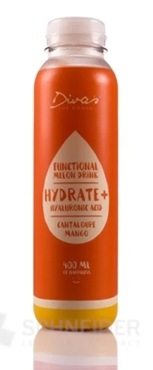 Diva's MELONEN-GETRÄNK-HYDRAT – KANTALOUPE