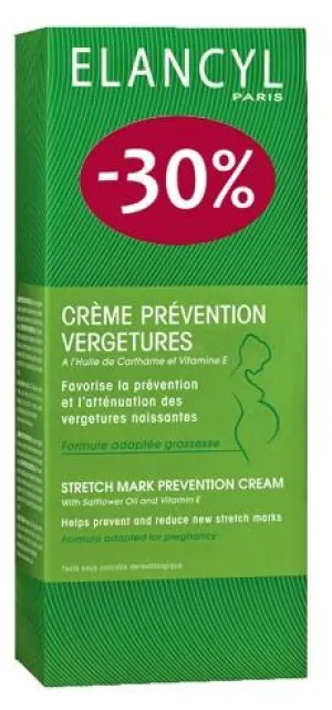Elancyl-Creme zur Vorbeugung von Dehnungsstreifen