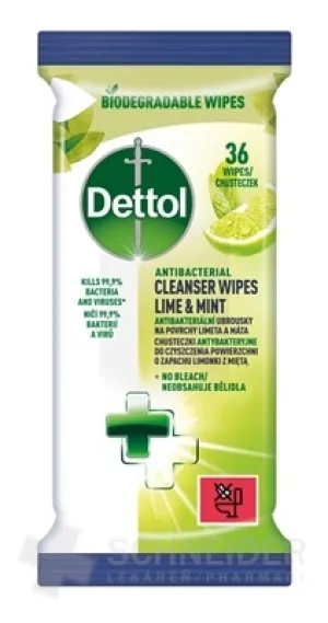 Antibakterielle Tücher von Dettol für Oberflächen