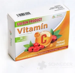 GOLDENES PRODUKT Vitamin C 500 mg + Hagebuttenextrakt