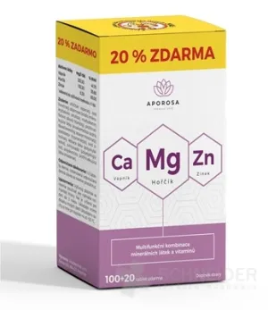 APOROSA Premium Calcium + Magnesium + Zink