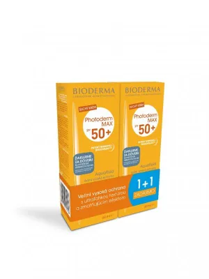 Bioderma Photoderm MAX Aquafluid SPF 50+ 2x40 ml