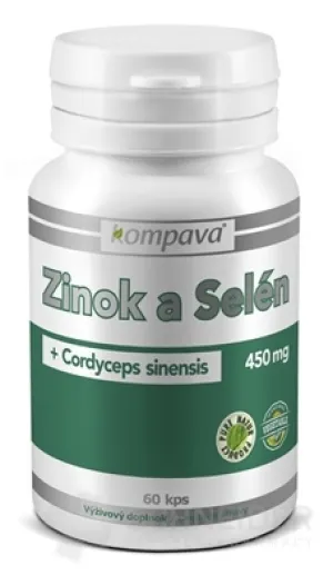 compava ZINK und SELEN + Cordyceps sinensis