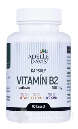 ADELLE DAVIS VITAMIN B2, Riboflavin 100 mg