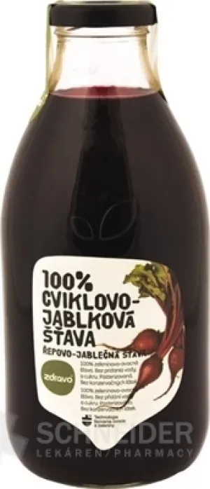 gesunder 100 % Rüben-Apfel-Saft