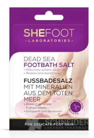 SheFoot BADESALZ für die Füße