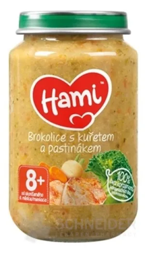Hami-Beilage Brokkoli mit Hühnchen und Pastinaken