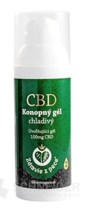 Gesundheit aus dem Ofen CBD Hanf Kühlgel