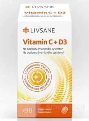 LIVSANE Vitamin C + D3