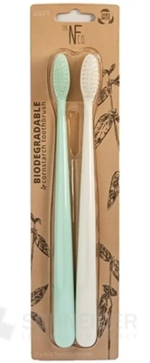 NFco. BIO-Zahnbürste MINT + WEISS