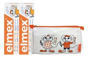 ELMEX KINDERZAHNPASTA DUOPACK+BÜRSTE+STIFTETUI