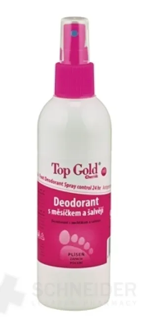 TOP GOLD Deo mit Ringelblume und Salbei + Teebaumöl