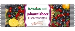 Dr.Munzinger Sport Obstschnitt Schwarze Johannisbeeren
