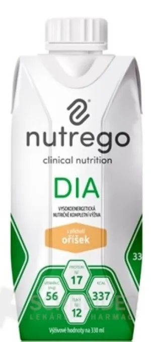 Nutrego DIA mit Nussgeschmack