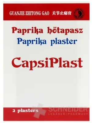 CAPSIPLAST – WÄRMENDES PATCH MIT PFEFFEREXTRAKT