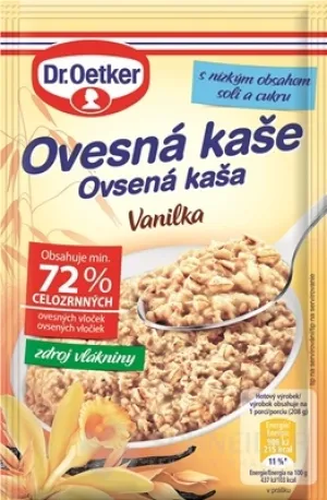 Haferflocken Vanille - Dr. Oetker