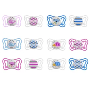 CHICCO Physio Forma Light beruhigende Schnuller, 2 Stück, rosa/blau