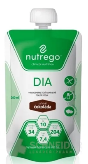 Nutrego DIA mit Schokoladengeschmack