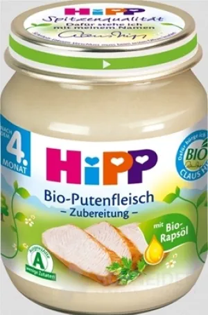 HiPP Beilage BIO Putenfleisch - Püree