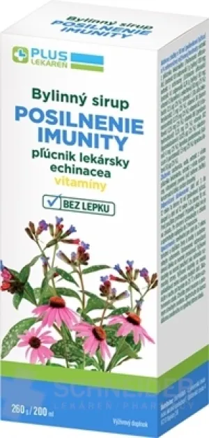 PLUS APOTHEKE Kräutersirup, der die Immunität stärkt