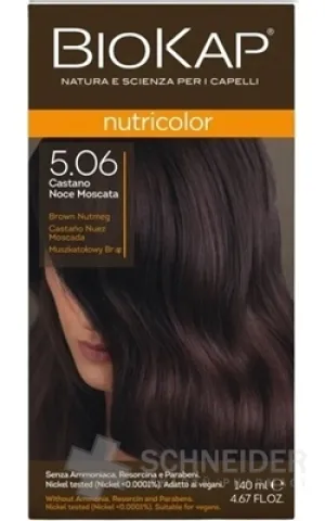BIOKAP nutricolor Haarfarbe 5.06