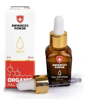 SwissCBD Power CBD-ÖL BIO Vollspektrum 5 %