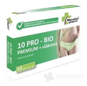 Slowakeipharm 10 PRO - BIO PREMIUM + Ballaststoffe