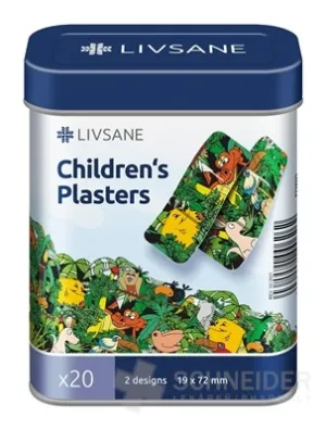 LIVSANE Kinderpflaster in der Blechdose