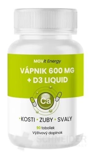 MOVit Calcium 600 mg + D3 flüssig