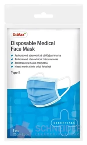 Dr.Max Medizinische Einweg-Gesichtsmaske Typ II