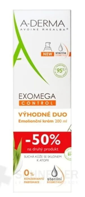 A-DERMA EXOMEGA CONTROL Creme (DUO)