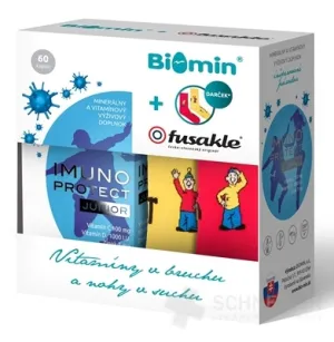 Biomin IMUNO PROTECT JUNIOR + Fusakle Geschenk