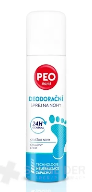 PEO Astrid DEODORANT-SPRAY FÜR DIE BEINE