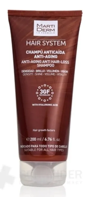 MartiDerm HAIR SYSTEM 3GF ANTI-AGING, HAARAUSFALL
