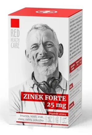 RED HEALTH CARE ZINC FORTE 25 mg