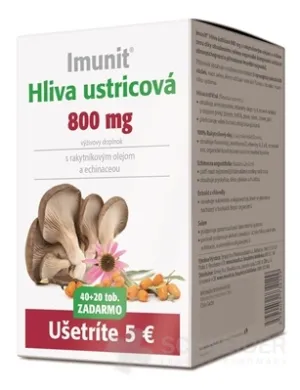Immunit AUSTERNPILZ 800 mg mit Sanddorn. und Echin.