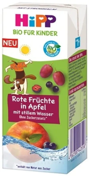HiPP BIO Drink Apfel und rote Früchte