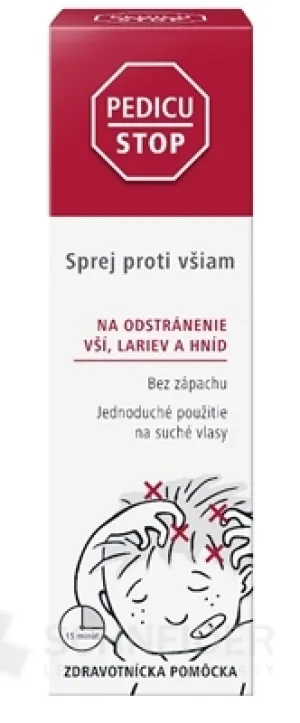 PEDICUSTOP Spray gegen Kopfläuse
