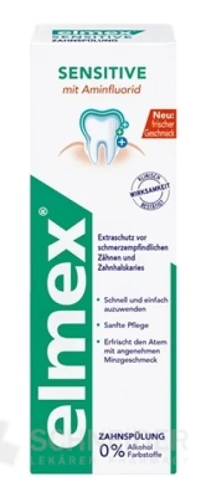 ELMEX SENSITIVE MIT AMINFLUORID-MUNDSPÜLUNG