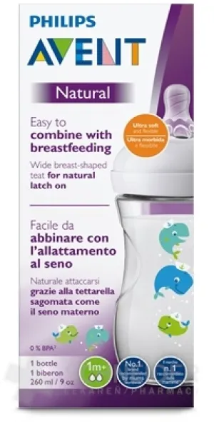 AVENT FLASCHE Natur PP 260 ml