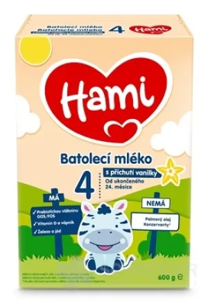 Hami 4 Babymilch mit Vanillegeschmack