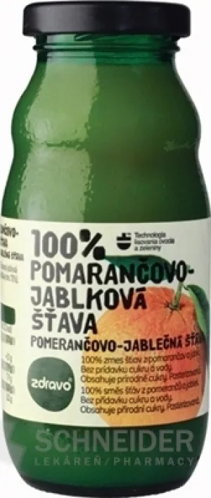 gesunder 100 % ORANGEN-APFELSAFT